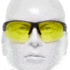 Allen Outlook Shooting Safety Glasses, Smoke Frame, Yellow Lenses, One Size, 2382