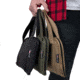 Allen Pistol Tote With Pocket, Black, 3643