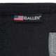 Allen Pistol Tote With Pocket, Black, 3643