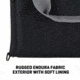 Allen Pistol Tote With Pocket, Black, 3643