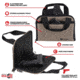 Allen Pistol Tote With Pocket Taupe , 3644