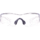 Allen Protector Shooting Safety Glasses, Clear Frame, Clear Lenses, One Size, 2385