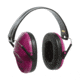 Allen Reaction Lo-Profile Shooting Muff and Glasses Combo, Adult, Orchid/Clear, 2317