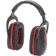 Allen Ruger Conix Ballistic Muff and Glasses Combo, Black/Red, 27865