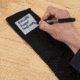Allen Stretch Knit Gun Sock w/Writeable ID Label for Rifles with Scopes and Shotguns, Silicone Treated, Black, 52 in, 13173
