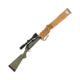 Allen Stretch Knit Gun Sock w/Writeable ID Label for Rifles with Scopes and Shotguns, Silicone Treated, Coyote, 52 in, 13172