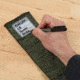 Allen Stretch Knit Gun Sock w/Writeable ID Label for Rifles with Scopes and Shotguns, Silicone Treated, Green, 52 in, 13171