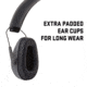 Allen ULTRX Passive Muff, Slim Fit, Gray, 4153