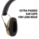 Allen ULTRX Passive Muff, Slim Fit, Taupe, 4154