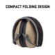 Allen ULTRX Passive Muff, Slim Fit, Taupe, 4154