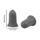 Allen ULTRX Tapered Foam Ear Plugs, 25-Pairs, Gray, 4132