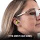Allen ULTRX Tapered Foam Ear Plugs, 6-Pairs, Lime, 4136
