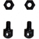 ATI Outdoors Swivel Stud Kit, 2 Pack, Black, One Size, A.5.10.2390