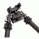 Atlas Bipods PSR Tall Atlas Bipod- Lever with ADM 170-S Lever, Black BT47-LW17