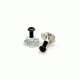 Atlas Bipods Rail Mounting Fastener Set 2 use with BT15 and BT17 if needed, Silver BT1517