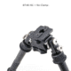 Atlas PSR Standard Bipod, 5-9.4in Height Range, Area 419 ARCALOCK Clamp, Black, BT46NCPLUSA419ARCALK