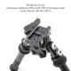 Atlas PSR Standard Bipod, 5-9.4in Height Range, Area 419 ARCALOCK Clamp, Black, BT46NCPLUSA419ARCALK