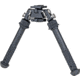 Atlas PSR Standard Bipod, 5-9.4in Height Range, Area 419 ARCALOCK Clamp, Black, BT46NCPLUSA419ARCALK