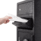Barska 0.72/0.78 Cubic Ft Locker Depository Safe, Black, Large, AX13310