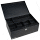 Barska 12in. Cash Box, 6 Compartment Tray, Key Lock, Open CB11792