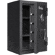 Barska 2.02 Cu. ft Biometric Keypad Fire Resistant Safe, Black, Medium, AX13744