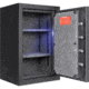 Barska 2.02 Cu. ft Biometric Keypad Fire Resistant Safe, Black, Medium, AX13744