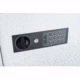 Barska 240 Key Cabinet Digital Wall Safe, White, Large, AX13368