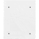 Barska 40 Capacity Fixed Position Key Cabinet Digital Keypad Wall Safe, White, Small, AX13964