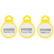 Barska Admin RFID Door Lock Card Set, Yellow, Small, AF12830