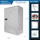 Barska 300 Capacity Adjustable Key Cabinet
