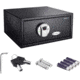 Barska Biometric Fingerprint Safe, Black, 16.25x14.25x7in w/Memory AX11224
