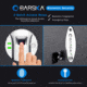 Barska Biometric Fingerprint Safe, Black, 16.25x14.25x7in w/Memory AX11224