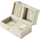 Barska Cheri Bliss Jewelry Case JC-300,8x7.5x6in,Cream BF12502