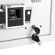 Barska Compact Biometric Safe BX-100,7.6x11.6x5.9in,White AX12400
