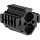 Barska Double Shotgun barrel Mount, Tri-Rail, 5 sections, Black AW12012
