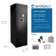 Barska Extra Large Biometric Rifle Safe, Black AX11780