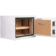 Barska Fire Resistant Security Safe, Compact Biometric, 0.75 Cu, White, Medium, AX13738