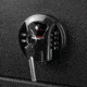 Barska HQ100 Biometric Keypad Safe, 30 Fingerprint Memory, Steel, Black, Outer Dimensions-14.5 x 11.75 x 7 in AX12476