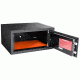 Barska HQ100 Biometric Keypad Safe, 30 Fingerprint Memory, Steel, Black, Outer Dimensions-14.5 x 11.75 x 7 in AX12476