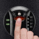 Barska HQ800 Standard Quick Access Keypad Biometric Rifle Safe, Black, AX12760