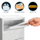 Barska Large Locking Wall Mount Drop Box, White, Large, CB13956