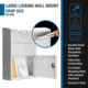 Barska Large Locking Wall Mount Drop Box, White, Large, CB13956
