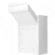 Barska Through-The-Wall Drop Box w/Adjustable Chute, White, Medium, CB13954