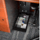 Barska Underground Floor Safe, 2 Point Deadbolt Locking System, Black, Outer Size 8 x 15 x 5 in AX12656