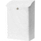 Barska Wall-Mount Top Opening Mail Drop Box, White, Large, CB14074