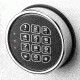 Barska White Keypad Jewelry Safe, Dark Interior, Steel, White, Outer Size 18 x 14 x 17.5 in AX12732