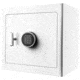 Barska White Keypad Jewelry Safe, Fireproof, Motion Sensor Light Interior, White, External Size 18 x 14 x 17.5 in AX12672