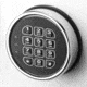 Barska White Keypad Jewelry Safe Tan Interior, White, Medium AX13104