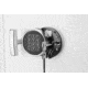 Barska White Keypad Jewelry Safe Tan Interior, White, Medium AX13104