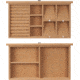 Barska White Keypad Jewelry Safe Tan Interior, White, Medium AX13104